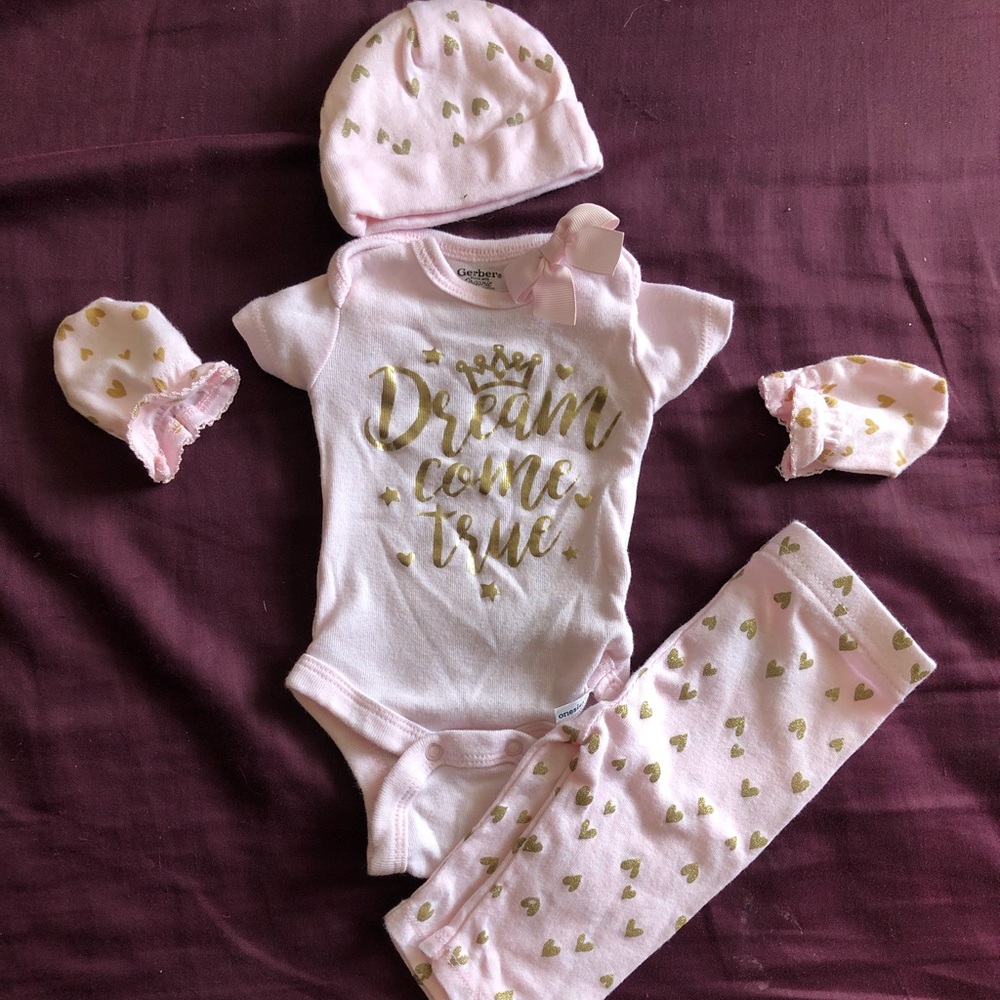 Newborn girls outfit